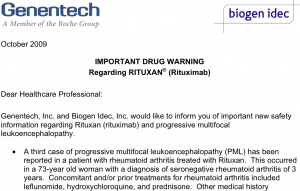 Rituxan PML Lawsuit