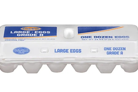 Eggs in a tray from Dairy Fresh