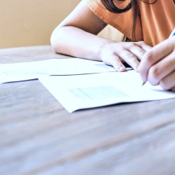 A lawyer writing clients an IVC filter case