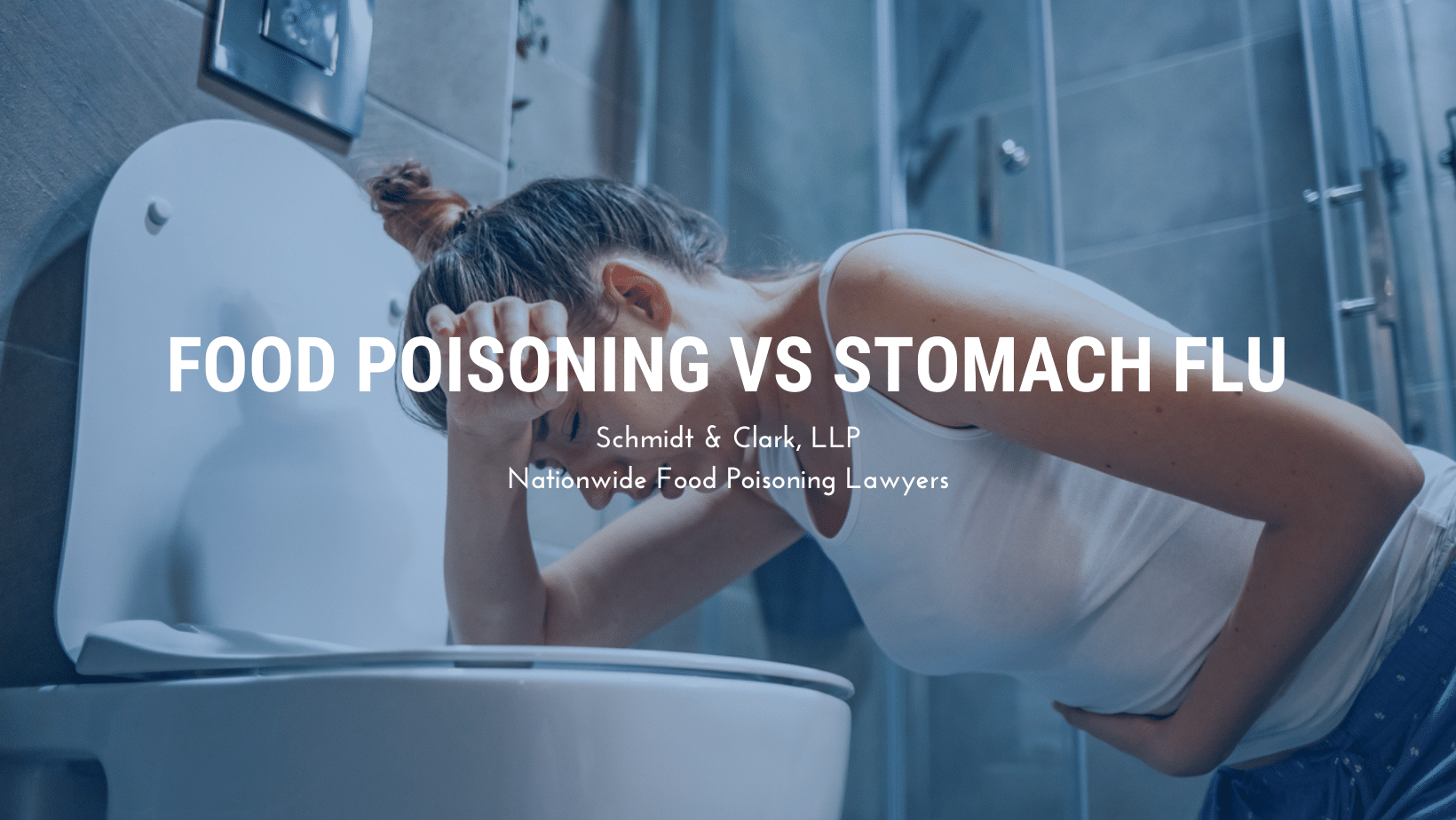 Food Poisoning vs stomach flu