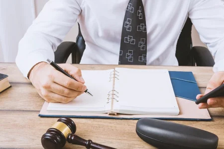 A lawyer looking for ways to get charges dropped