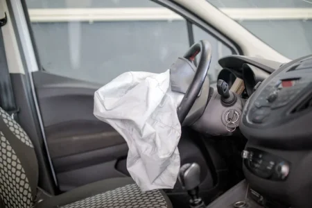 Airbag exploded