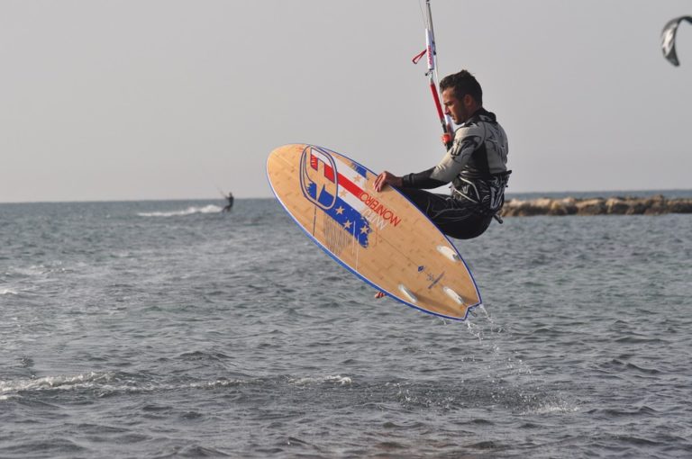 Kiteboarder