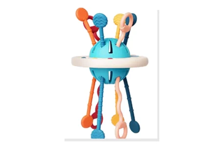 Recalled LiKee Pull String Teething Toy – UFO-Blue