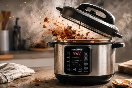 Exploding Walmart Farberware Pressure Cooker