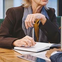 A lawyer listing down settlement amounts