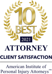 American Institute of Personal Injury Attorneys - 10 Best - Attorney Client Satisfaction