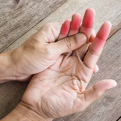 fingers hurting
