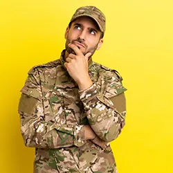 veteran thinking